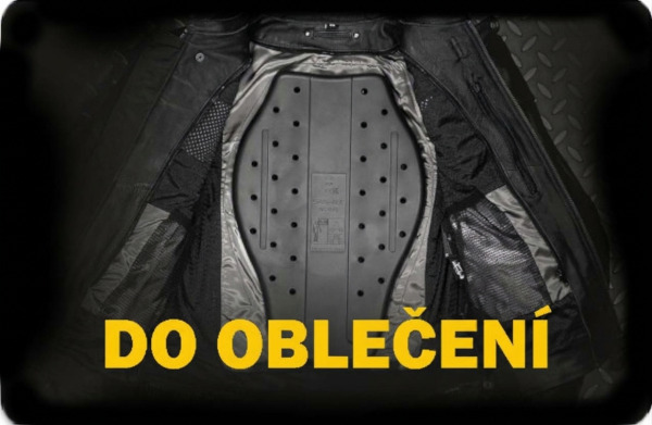 Vkládací chrániče do moto oblečení