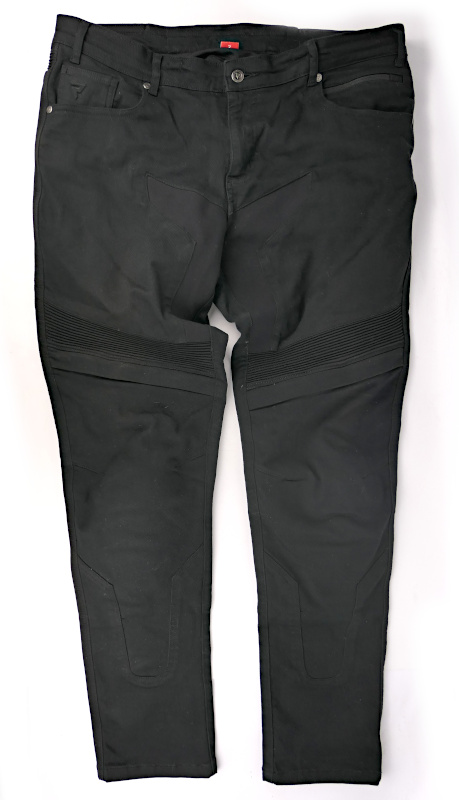 Pánské moto džíny Rebelhorn Eagle III Slim, černá - vel. W38/L32 (XXL)