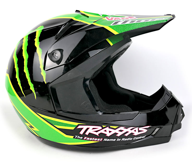 Motokrosová helma Thor Quadrant 2, černo-zelená - vel. L