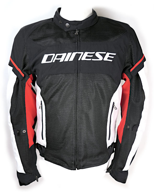 Pánská letní bunda Dainese Air Frame, černo-bílo-červená - vel. 50 (M)