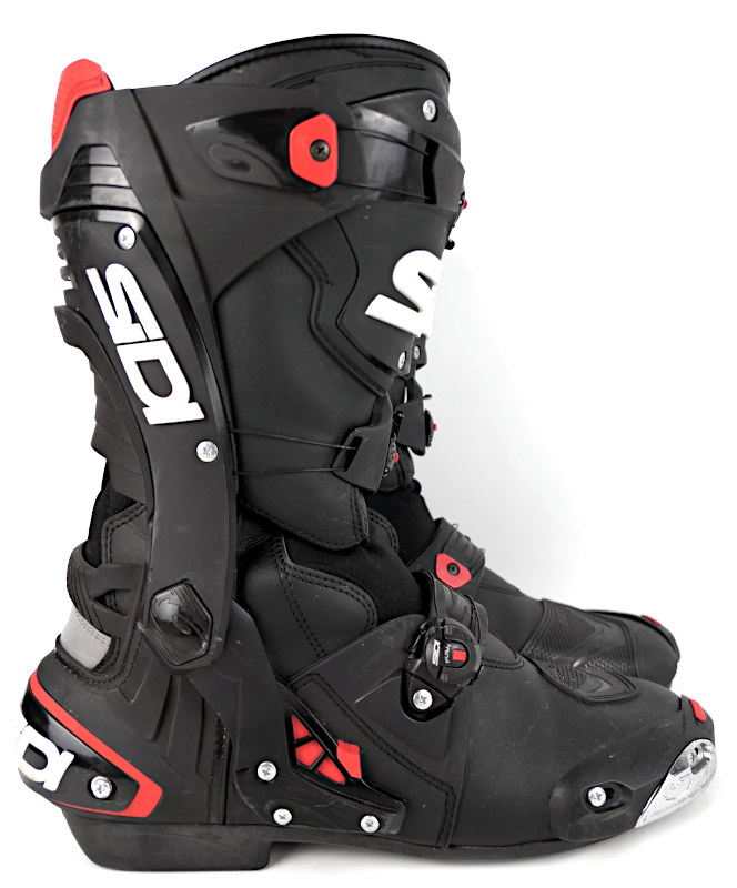Sportovní moto boty Sidi Rex, černo/bílo/červené - vel. 46