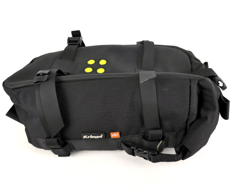 Zánovní nepromokavá moto brašna Kriega OS-12 Adventure Pack, 12L - černá