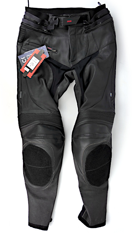 NOVÉ Dámské kožené sportovní moto kalhoty Lindstrands Cuda s HI-ART®, černé - vel. M