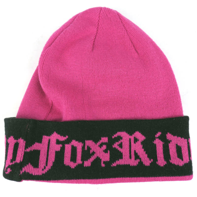 Nová dámská zimní moto čepice Fox, růžová