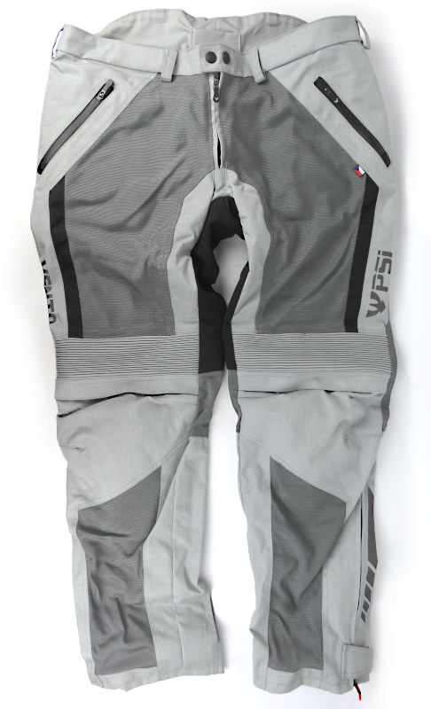 Zánovní letní pánské kalhoty PSí HUBÍK VENTO Cordura, světle šedé - vel. 56 (XXL)