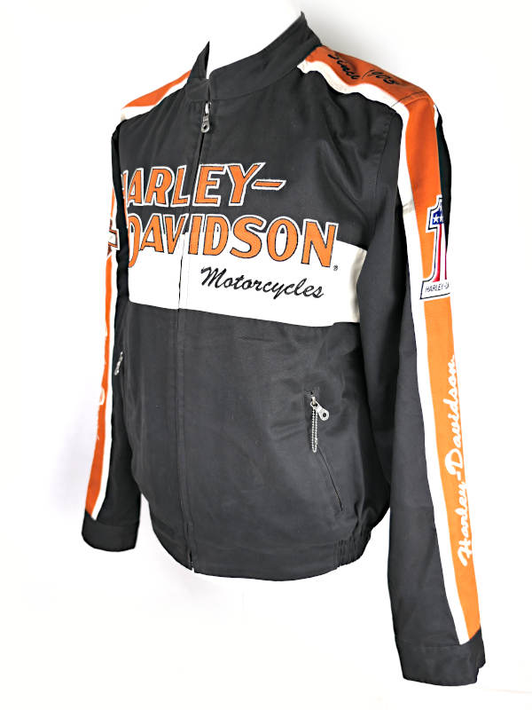 Zánovní pánská textilní bunda HARLEY-DAVIDSON bez chráničů, vel: M