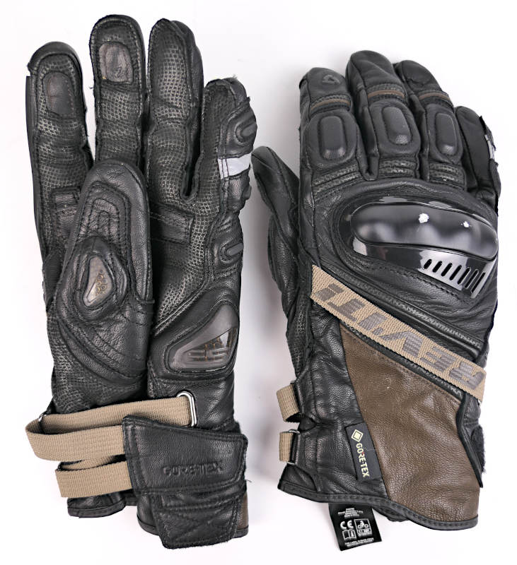 Nepromokavé kožené rukavice REVIT DOMINATOR 3 GTX Gore-Tex, vel: XL