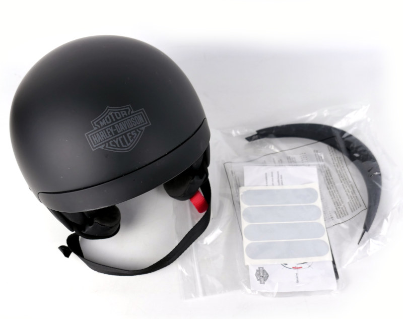 Otevřená helma Harley-Davidson B09 + brýle, vel: S
