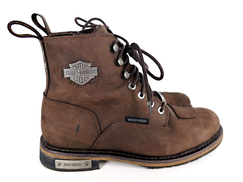 Kožené voděodolné boty HARLEY-DAVIDSON Clancy, vel: 42