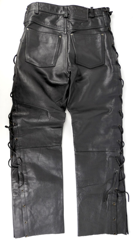 Kožené kalhoty HELD se šněrováním, vel: XS