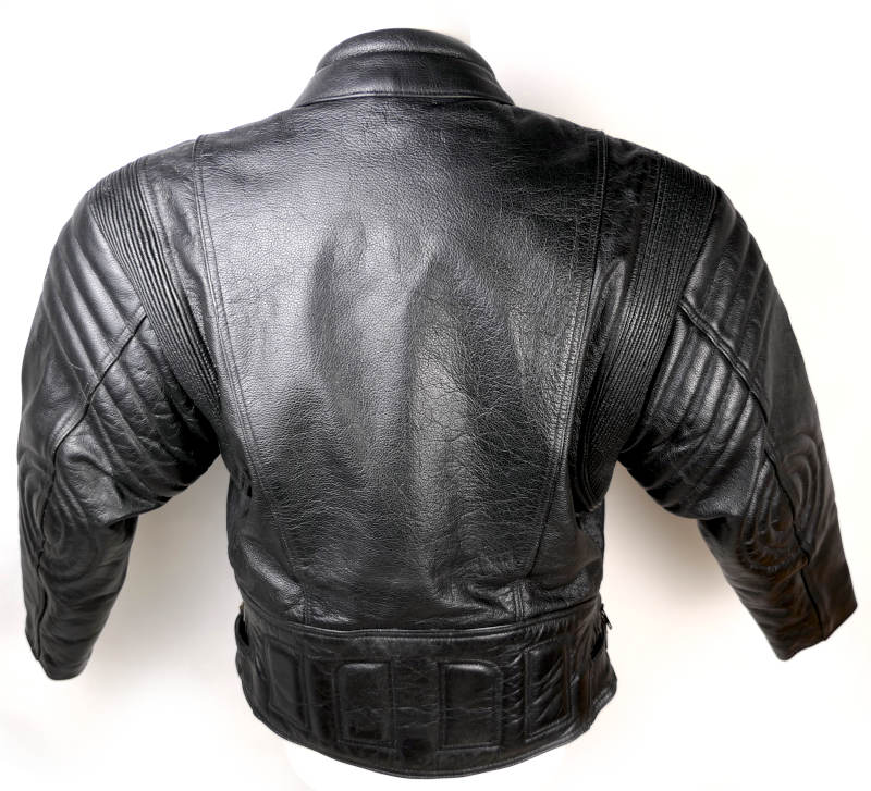 Kožená pánská bunda BRIXTON bez chráničů, vel: 48/M