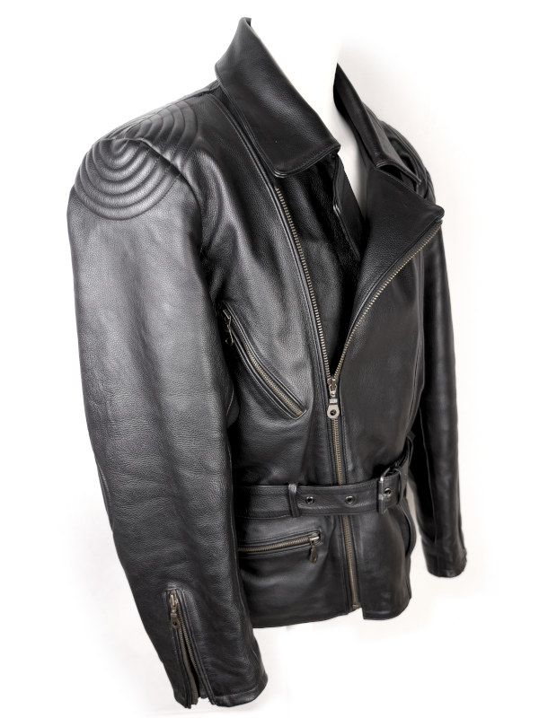 Pánská kožená bunda HIGHWAY bez chráničů, vel: 50/M