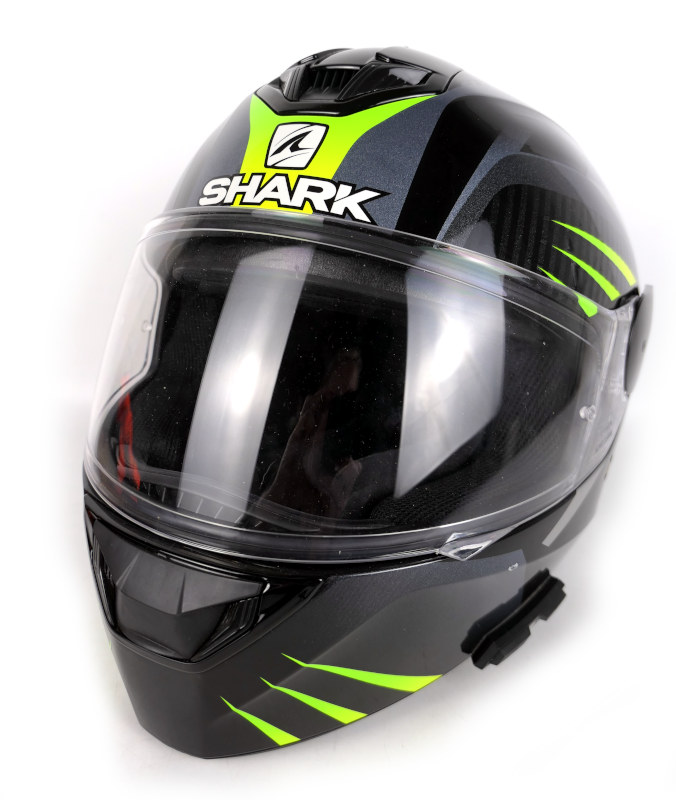 Integrální helma SHARK D-SKWAL Mercurium + interkom Sharktooth, vel: XS
