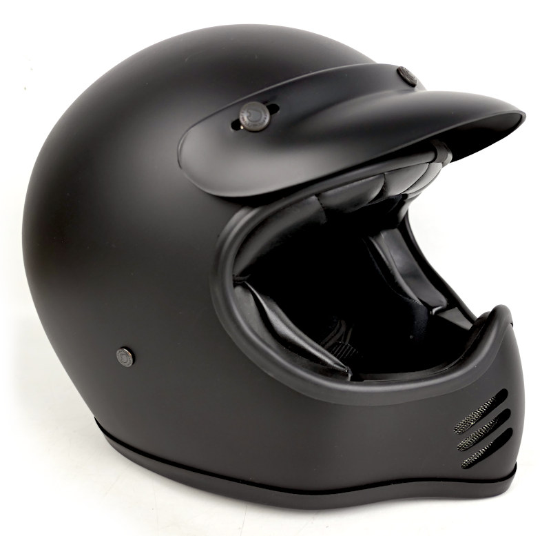 Retro helma Rusty Pistons RPHE13 Cross over + brýle, vel: XS