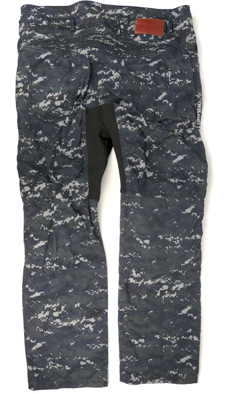 NOVÉ Kevlarové kalhoty TRILOBITE Parado blue digi camo CE level 2, vel: 42/3XL