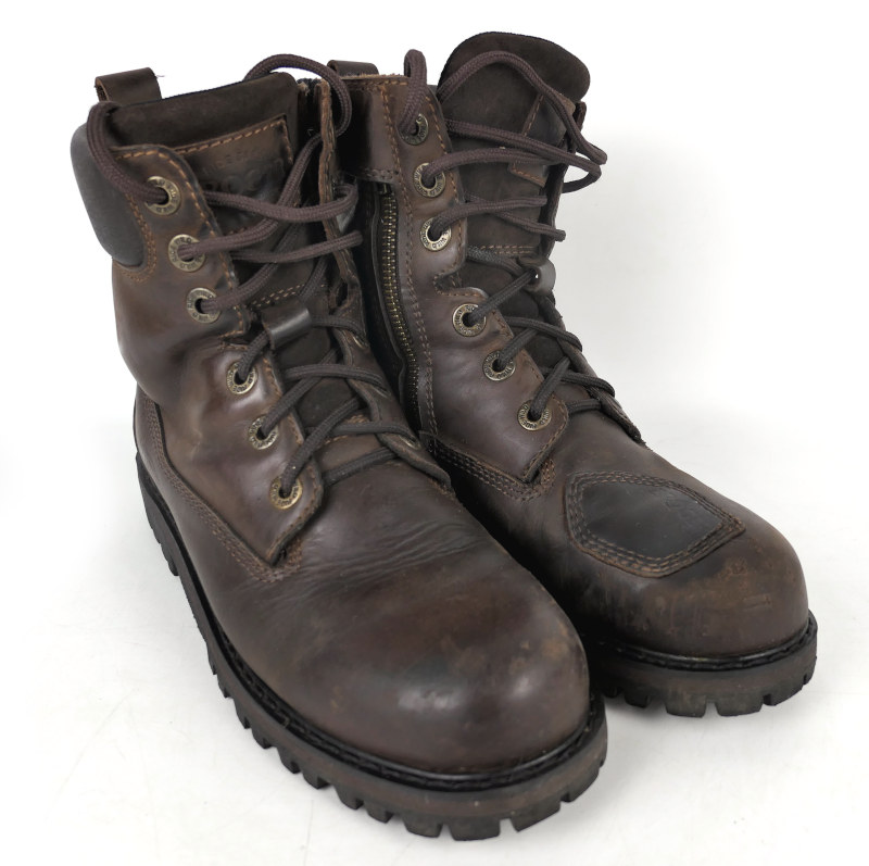 Kožené hnědé boty BROGER Alaska II, vel: 37