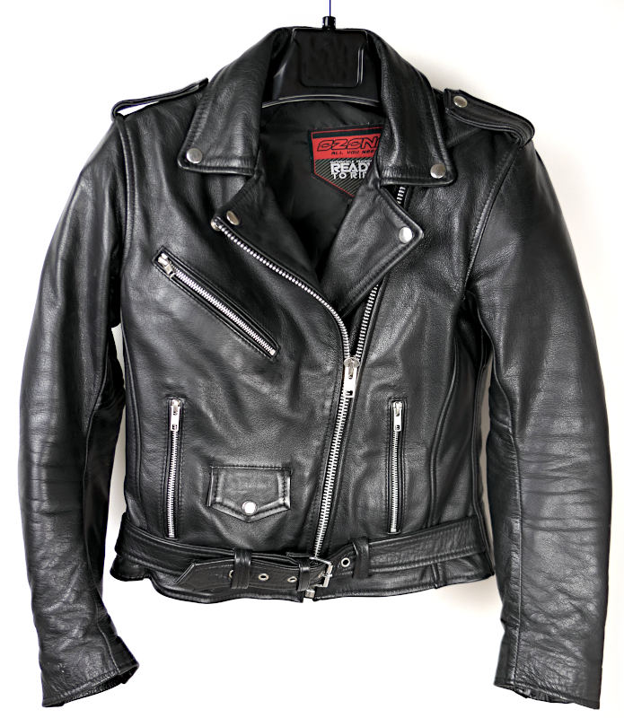 Dámská kožená bunda "křivák" OZONE Ramones, vel: S