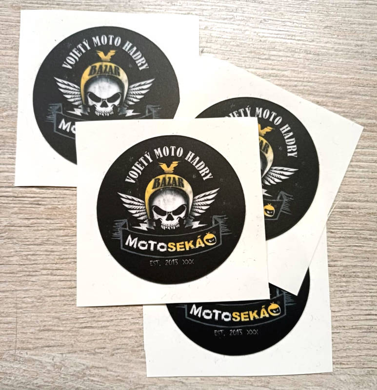 Samolepka Motosekáč