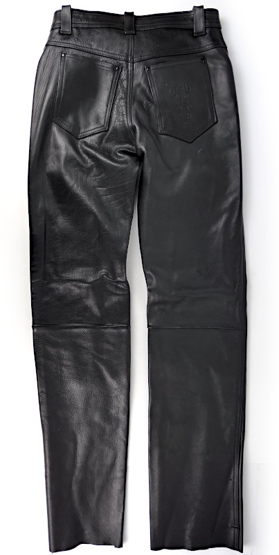 NOVÉ Pánské kožené kalhoty GENSLER, vel: XS