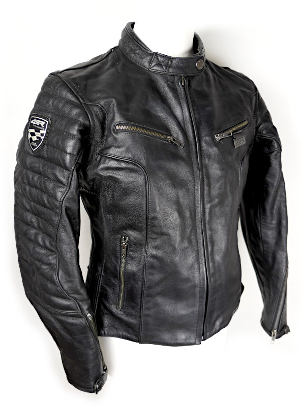 Zánovní dámská kožená bunda 4SR B-Monster bez chráničů, vel: 42/XL