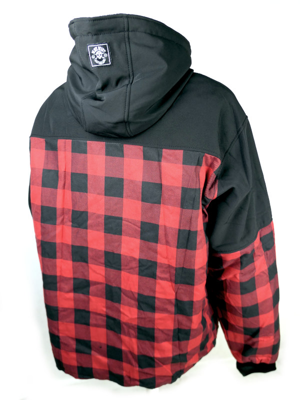 Nová pánská softshellová moto bunda W-TEC Black Heart Rozzer – vel. 5XL