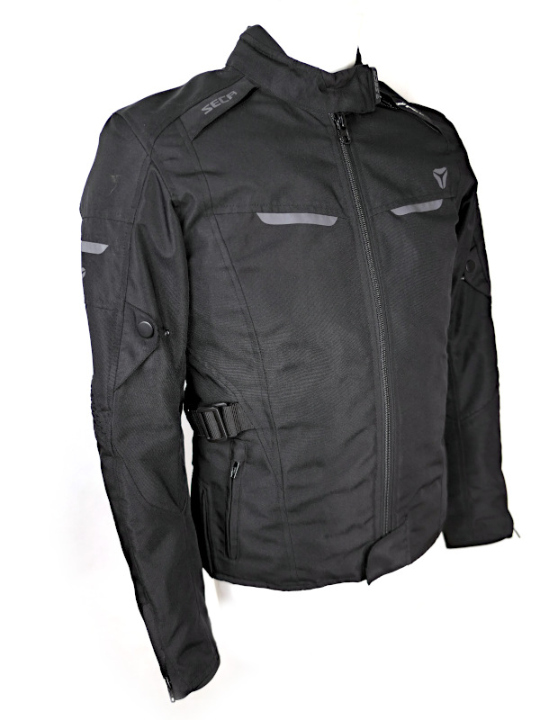 Zánovní dámská textilní bunda SECA Jessica III, černá - vel. L