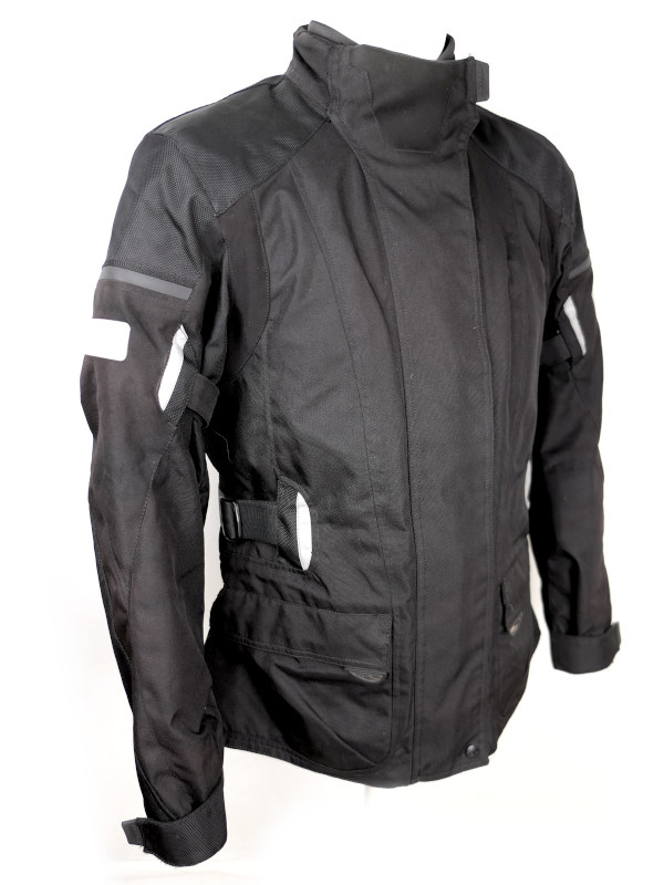 Dámská textilní bunda Acerbis, černá - vel. XL