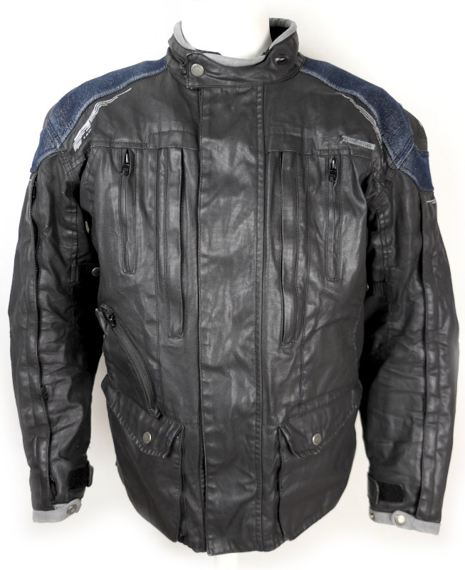 Třívrstvá adventure bunda Trilobite 1997 Rally 2.0, černá/denim - vel. L