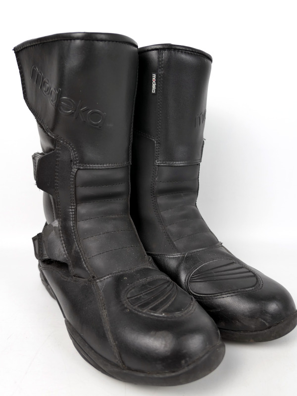 Cestovní moto boty Modeka s membránou Hipora, černá - vel. 41