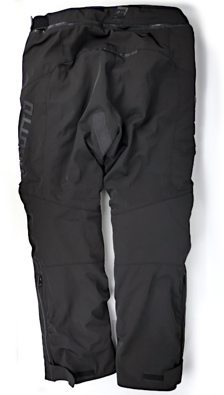 Zánovní voděodolné moto kalhoty Bogotto, černé - vel. XXL
