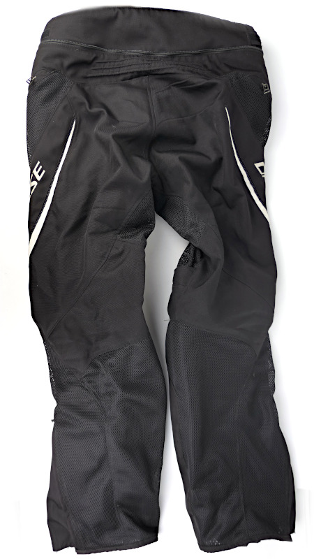 Pánské letní síťované kalhoty Dainese s voděodolnou vložkou, černo-bílé - vel. 52 (L)