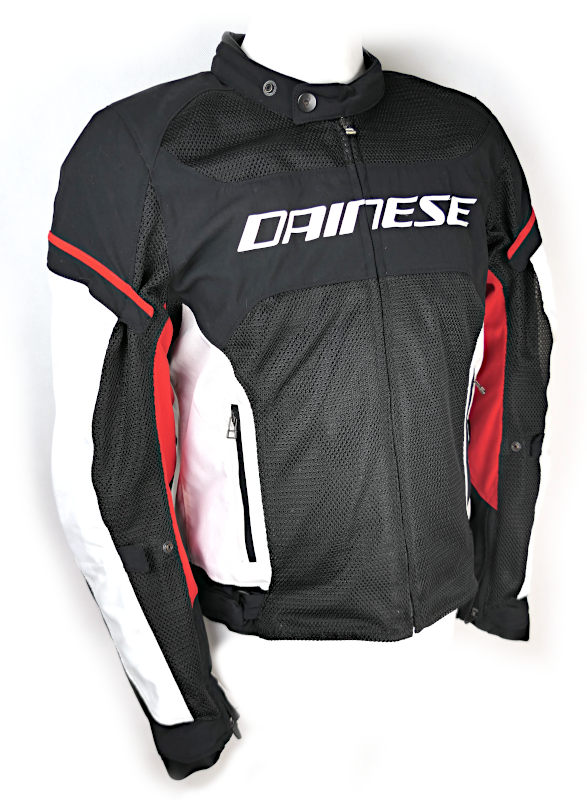 Pánská letní bunda Dainese Air Frame, černo-bílo-červená - vel. 50 (M)