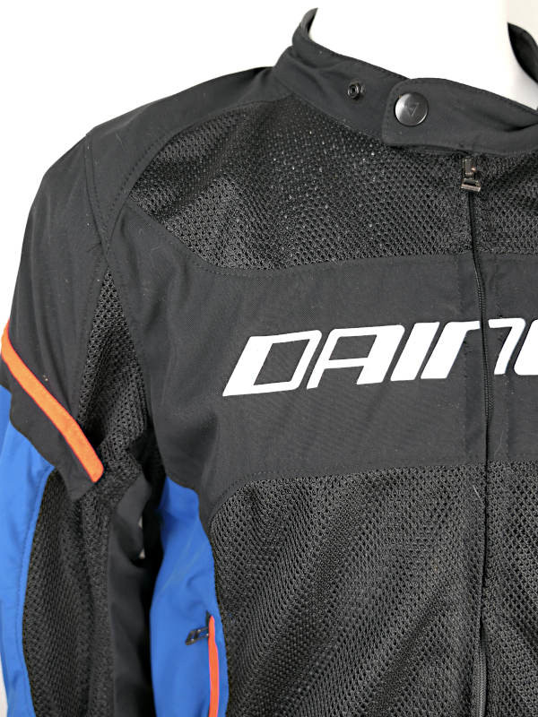 Pánská letní bunda Dainese Air Frame, černo-modrá - vel. 54 (L)