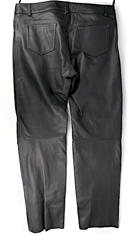 NOVÉ Pánské kožené kalhoty Jofama Jeans z kozí kůže - vel. 62 (3XL)
