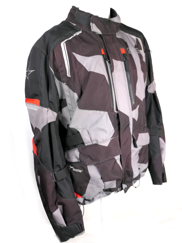 Pánská voděodolná bunda Alpinestars Andes V2 Drystar Camo - vel. XXL