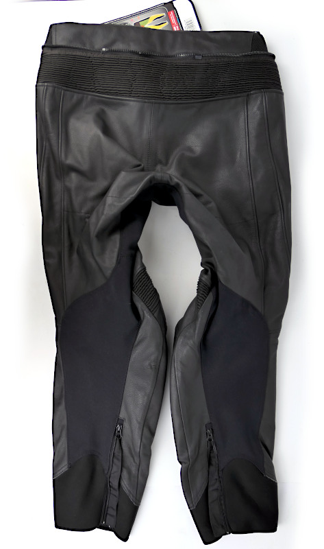 Nové pánské kožené kalhoty Oxford RP3, černé - vel. 38 (XL)