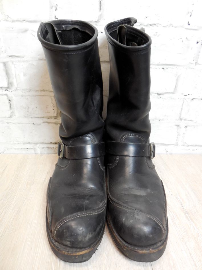Kožené boty SENDRA Steel MOTOR BOOTS, ručně šité, vel: 47