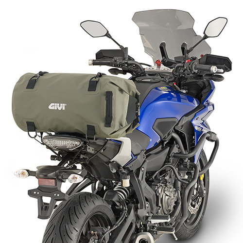 NOVÝ Vodotěsný válec GIVI EA 114KG na motorku, zelený khaki, 30 litrů