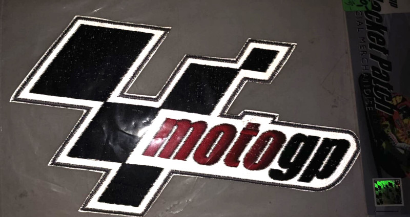 NOVÁ Velká reflexní nášivka MOTO GP 20x11 cm