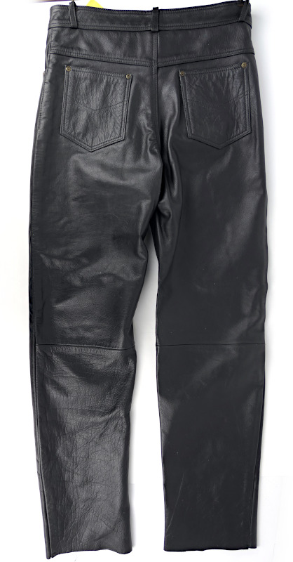 NOVÉ Pánské kožené kalhoty, vel: S