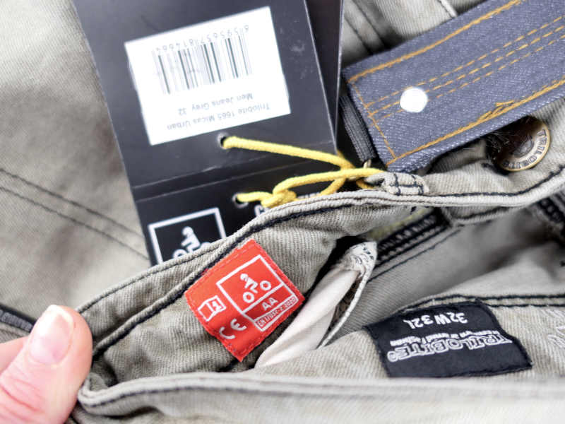 NOVÉ Pánské kevlarové rifle TRILOBITE 1665 Micas Urban, vel: 32/M