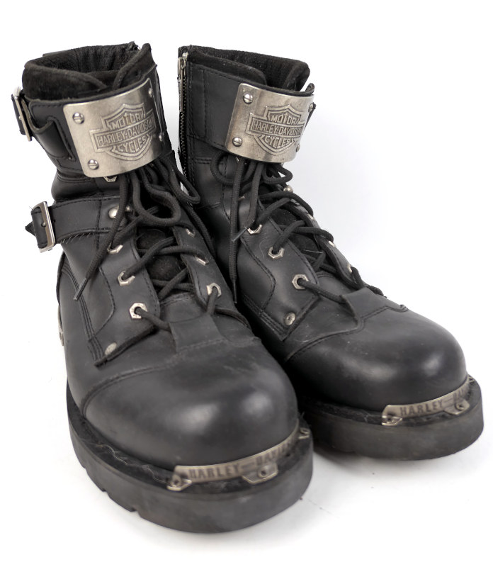 Kožené boty HARLEY-DAVIDSON, vel: 45