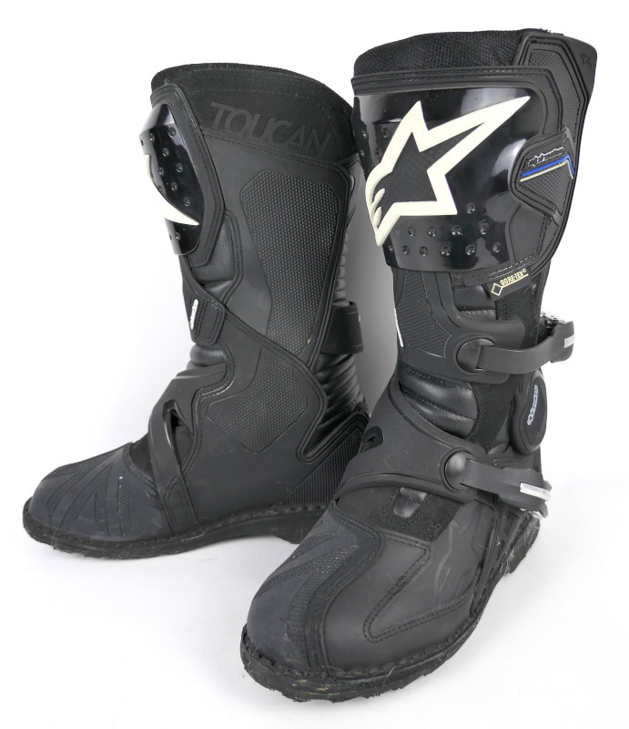 Zánovní nepromokavé boty ALPINESTARS TOUCAN Gore-Tex, vel: 42