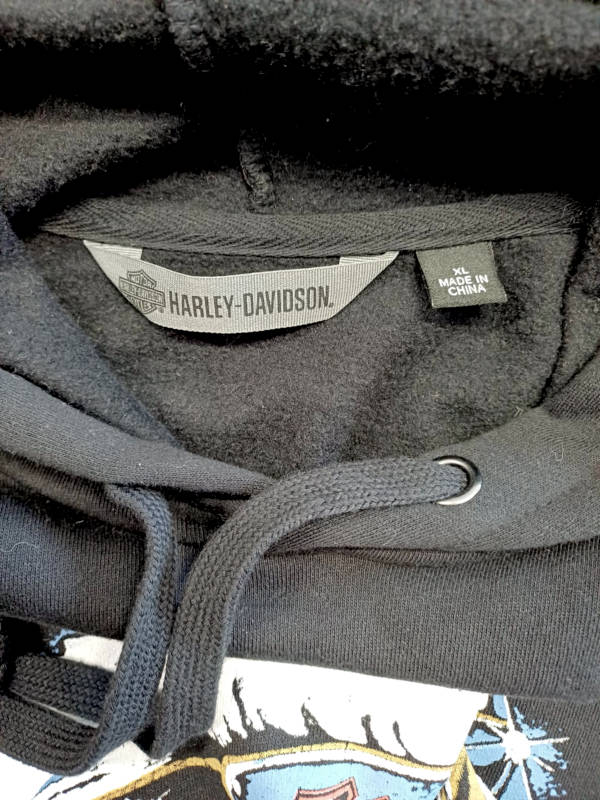 NOVÁ Dámská mikina HARLEY-DAVIDSON s kapucí, vel: XL