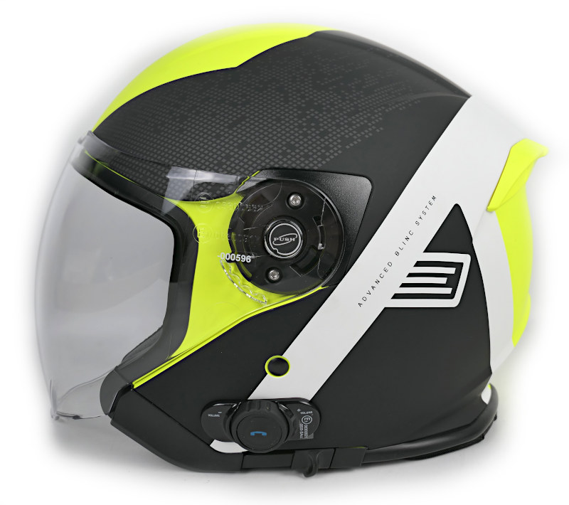 NOVÁ Otevřená helma ORIGINE PALIO 2.0 s interkomem, vel: S