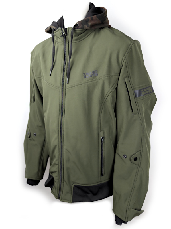 Zánovní voděodolná softshell kevlarová bunda IXS SO MOTO, vel: XXL