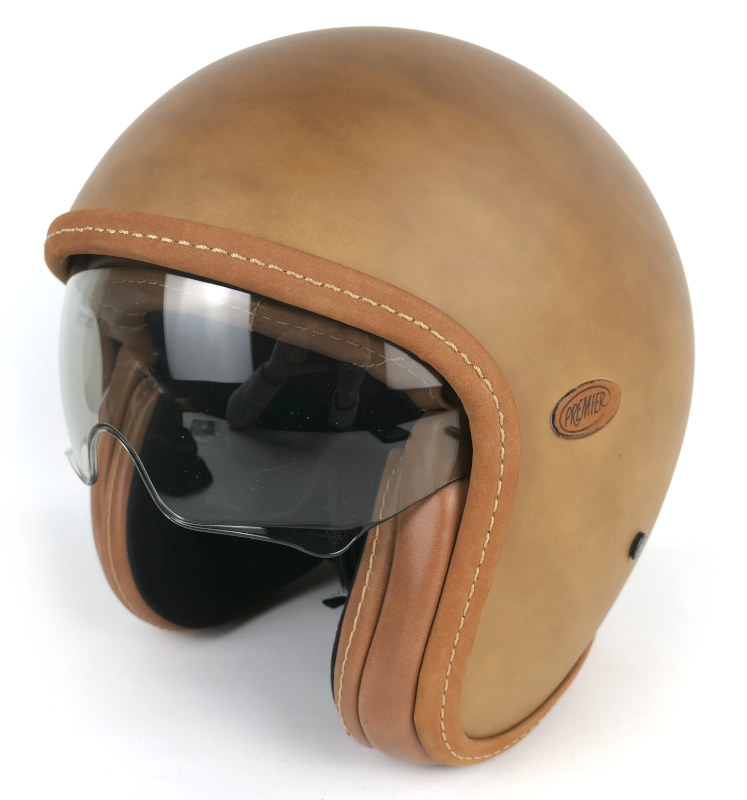 NOVÁ Otevřená helma PREMIER Vintage BOS BM, vel: S