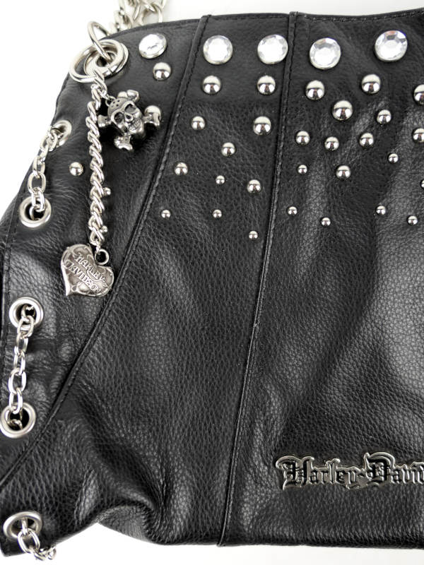 Zánovní kožená kabelka HARLEY-DAVIDSON