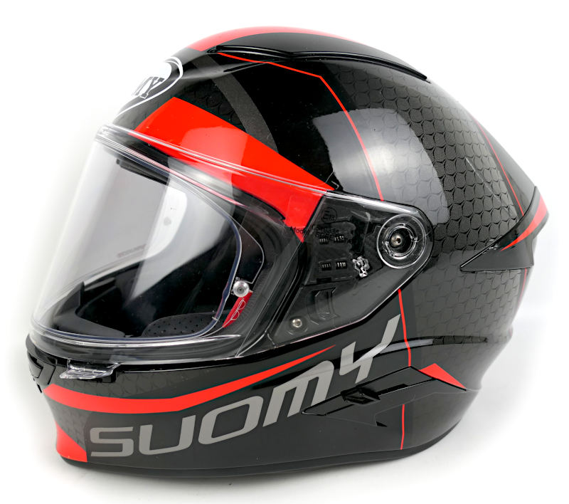 Integrální helma Suomy Speedstar Rap, červená/černá - vel. XL