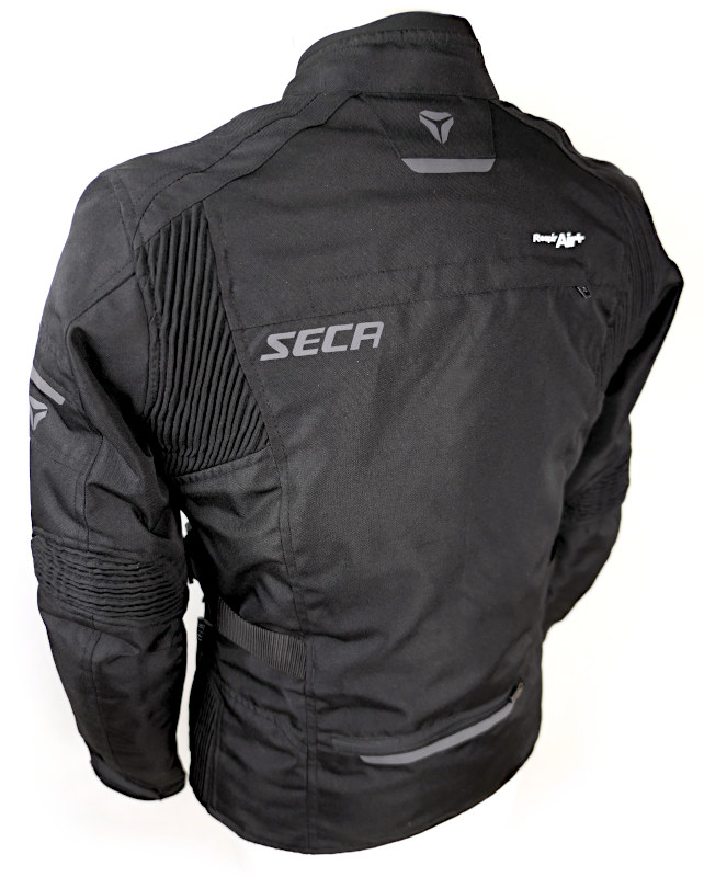 Zánovní dámská textilní bunda SECA Jessica III, černá - vel. L